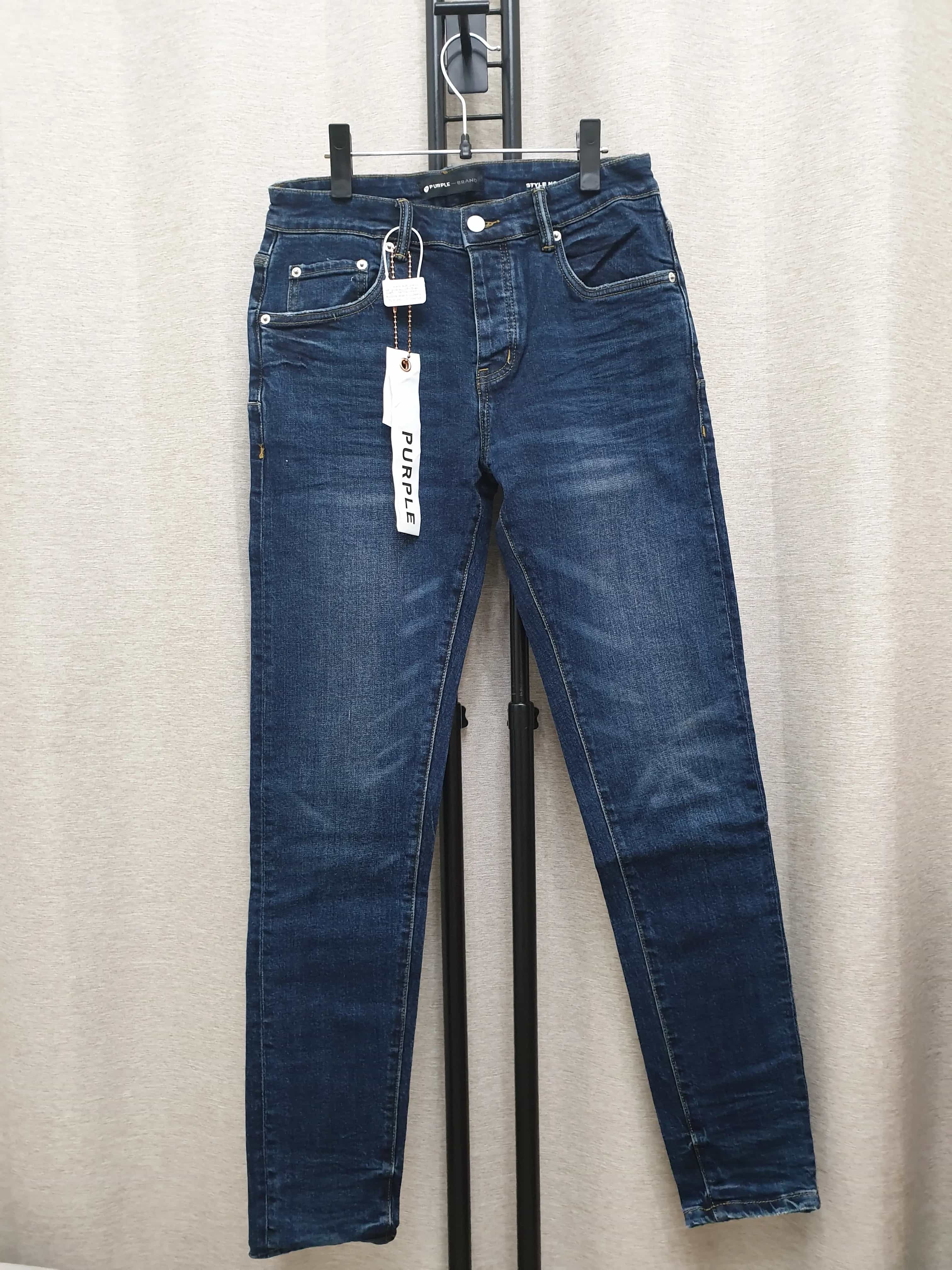 Dark Blue High Waisted Jeans
